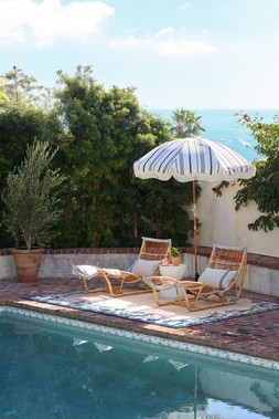 Outdoor Ionia Sapphire & Natural Rug
