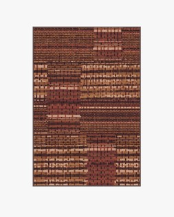 Solene Amber Red Rug 120x185 £219