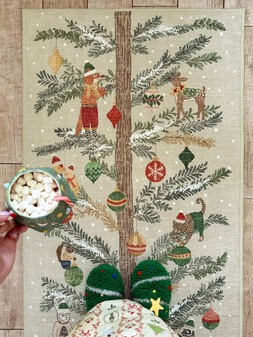 Merry Menagerie Ecru Multicolor