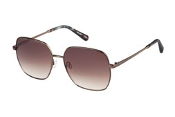 Barbour BAS-3100 Square Bronze & Peppercorn Tort Women's Sunglasses