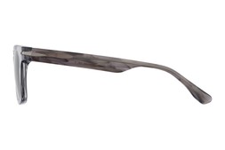 Botaniq Men’s Crystal Grey/Green Teal Sunglasses