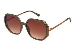 Radley Cordelia Hexagon Khaki & Bronze Sunglasses
