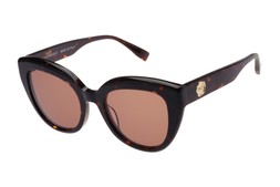 Viktor&Rolf Brown Tortoise Cat-eye Acetate Sunglasses