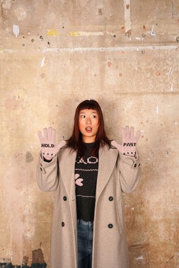 Hold Fast Glove £42 & Saoirse Jumper £195