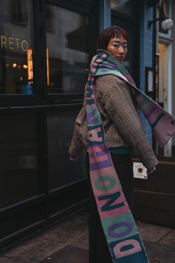 Do No Harm Take No Shit Scarf £110