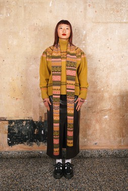 Fairisle Fiadh Funnel Neck Jumper £190 & Fairisle Fiadh Scarf £105