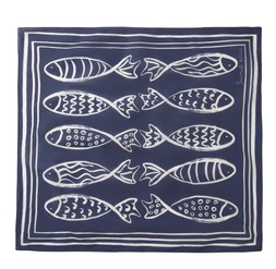 Beyond Nine Neckerchief - Fish Print £45