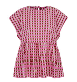 Beyond Nine Nola Top - Neopolitan Check £129