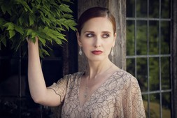 Art Deco Crystal drop earrings £32 and matching neckalce £30 by Lovett & co