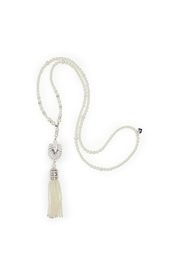 LONG PEARL ART DECO TASSEL NECKLACE £56 BY LOVETT & CO