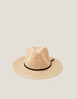 Nene Woven Fedora Sun Hat