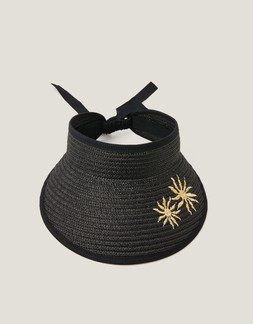 Tashie Embroidered Sun Visor