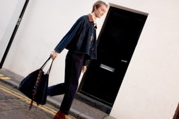 Kit Denim Barn Jacket Blue