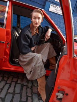 Kit Denim Barn Jacket Blue
