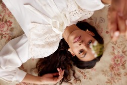 Cora Lace Collar Blouse Ivory