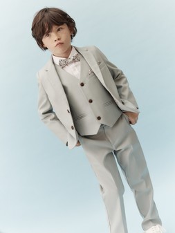 George 4-Piece Suit Natural