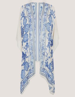 Gloria Floral Print Beach Cover Up