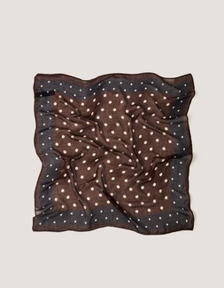 Polka Dot Square Scarf