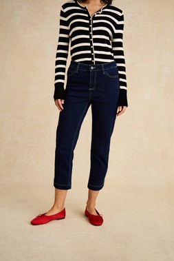 Idabella Crop Skinny Jeans Blue
