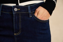 Idabella Crop Skinny Jeans Blue