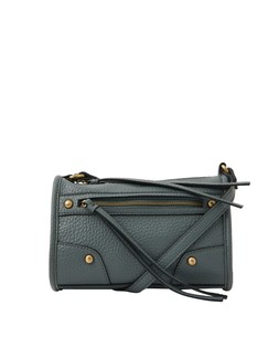 Faux Leather Crossbody Bag Teal