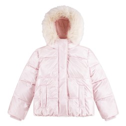 Abercrombie & Fitch Girls Shiny Ultra Padded Jacket - Pink €71 at Very.ie