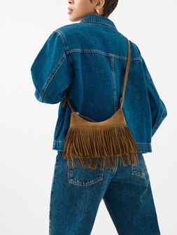 Accessorize Fringe Suede Crossbody Bag €50 at Very.ie