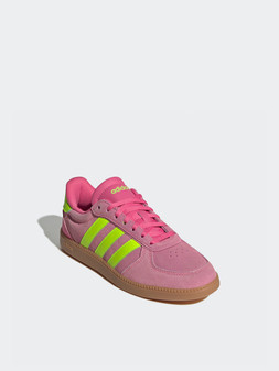 adidas Sportswear Womens Breaknet Sleek Trainers - Pulse Magenta & Lucid Lemon €62 at Very.ie