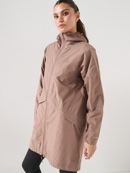 adidas Terrex Womens Mountain 2L Rain Parka - Brown €125 at Very.ie