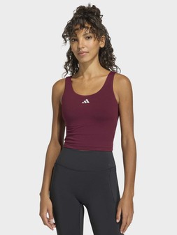 adidas Women's Training 3 Stripe Tank- Maroon €48 at Very.ie