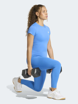 adidas Women's Training Workout Essentils T-Shirt - Blue €30 at Very.ie
