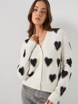 AllSaints Scatter Heart Cardigan €250 at Very.ie