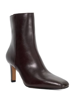 Dune London Ovation Square Toe Heeled Boots - Brown €190 at Very.ie
