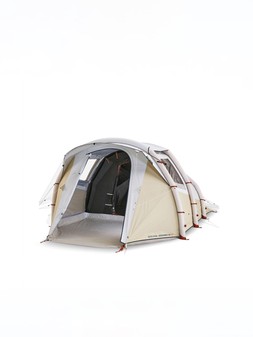 Inflatable 4-person camping tent, Air Seconds 4.1 Fresh & Black - Beige €384.99 at Very.ie