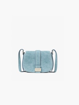 Kate Spade New York Nouveau Denim Suede Mini Saddle €175 at Very.ie