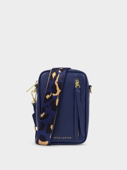 Katie Loxton Hallie Small Crossbody Bag - Midnight Blue €50 at Very.ie