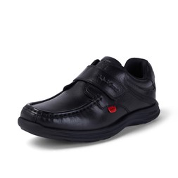 Kickers Youth Reasan Strap Leather Shoe - Black €82 at Very.ie