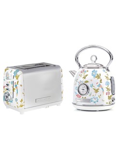 Laura Ashley Elveden White 2-Slice Toaster Twin Pack €149.99 at Very.ie