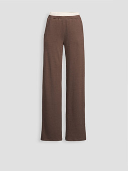 Michelle Keegan Contrast Layer Co Ord Trouser - Brown €35 at Very.ie