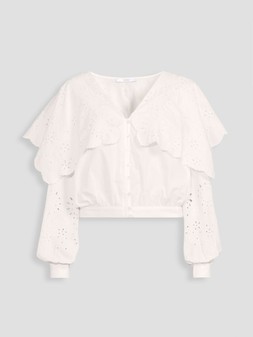 Michelle Keegan Embroidery Shirt - White €52 at Very.ie