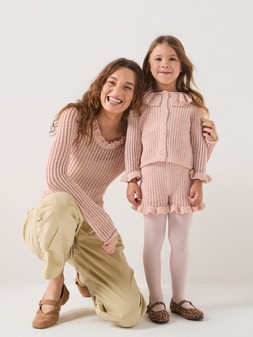 Michelle Keegan Frill Neck Cardigan & Shorts Co-Ord Set (Child 12mths- 5yrs) €35