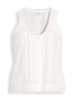 Michelle Keegan Lace Strappy Top - Cream €45 at Very.ie