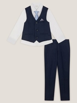 Monsoon Boys 4 Piece Harry Herringbone Suit €82 at Very.ie