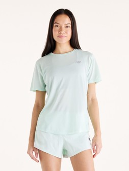 New Balance Womens Running Athletics T-Shirt - Green €50 at Very.ie