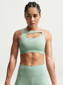 Nike Womens Training Padded Sports Bra - Green €50 at Very.ie