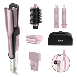 Shark Glam Sleek Straight Waves & Curls Pink Exclusive €439 at Very.ie