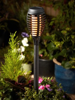 Smart Solar Party Flaming Torch Black, 5 Pack €29.99 at Very.ie
