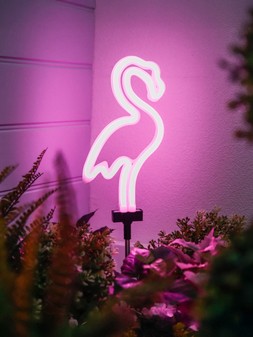Streetwize Neon Flamingo Outdoor Lamp €18.99 at Very.ie