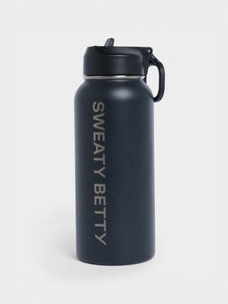 Sweaty Betty Womens Training Keep It Chill Straw Water Bottle 950Ml Black €38 at Very.ie