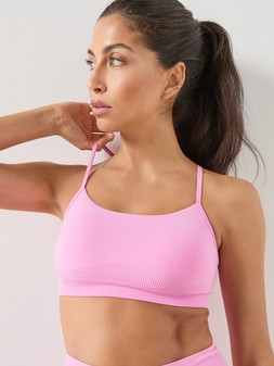 Sweaty Betty Womens Training Spirit Restored Seamless Yoga Bra - Pink €45 at Very.ie